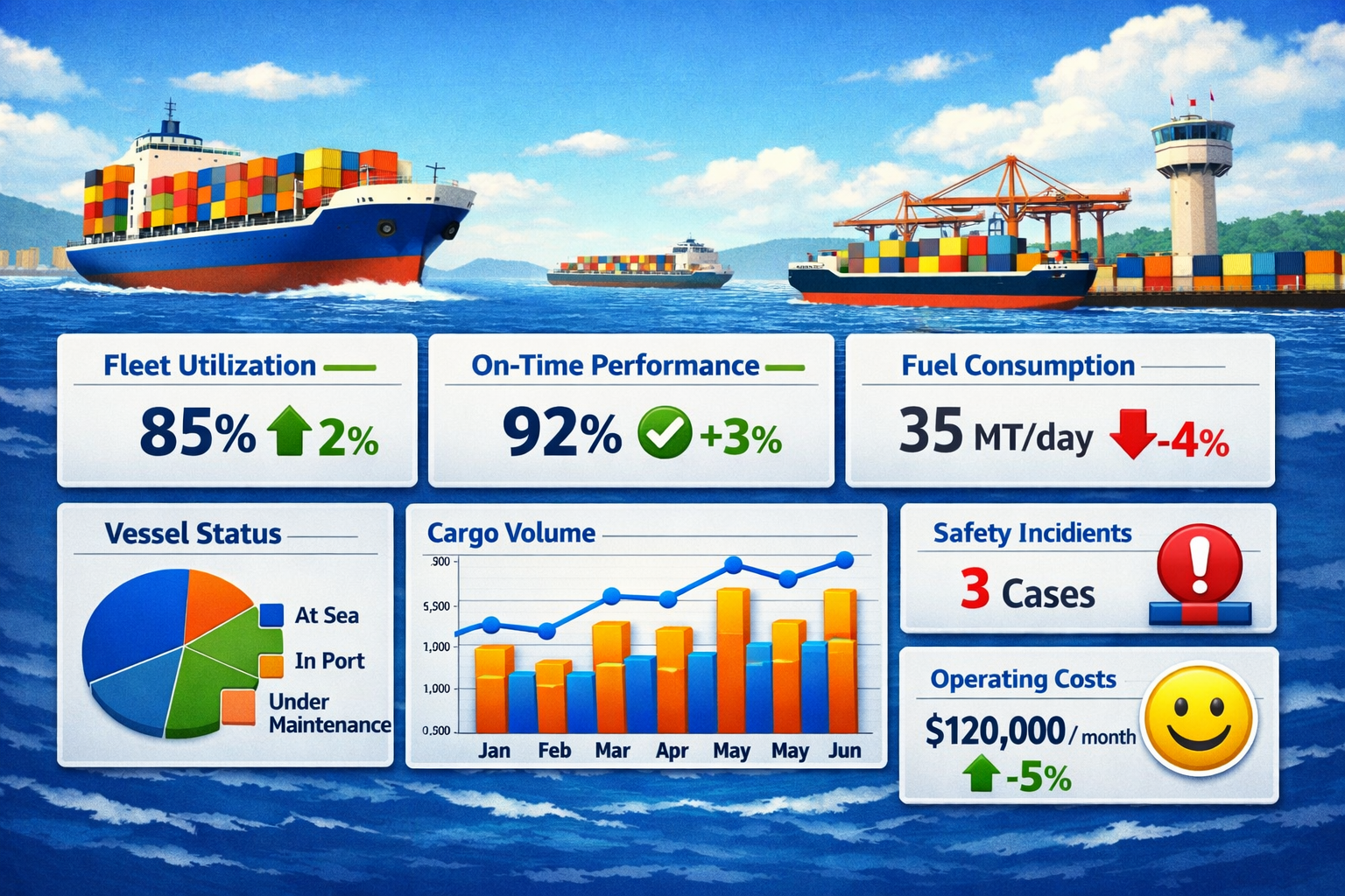 Shipping KPI Dashboard